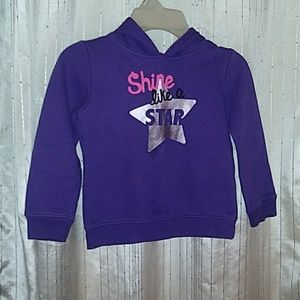 Girls purple hoodie.